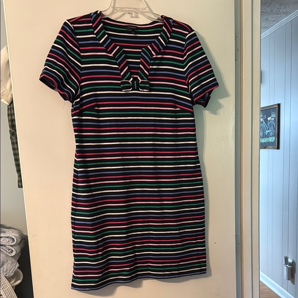 Talbots Multicolor Striped dress